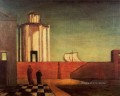 the enigma of the arrival and the afternoon 1912 Giorgio de Chirico Metaphysical surrealism